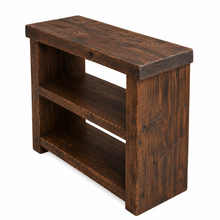 Load image into Gallery viewer, Sofa Side Table | Rustic Barnwood Style, Chunky Handmade Timber, Industrial Loft
